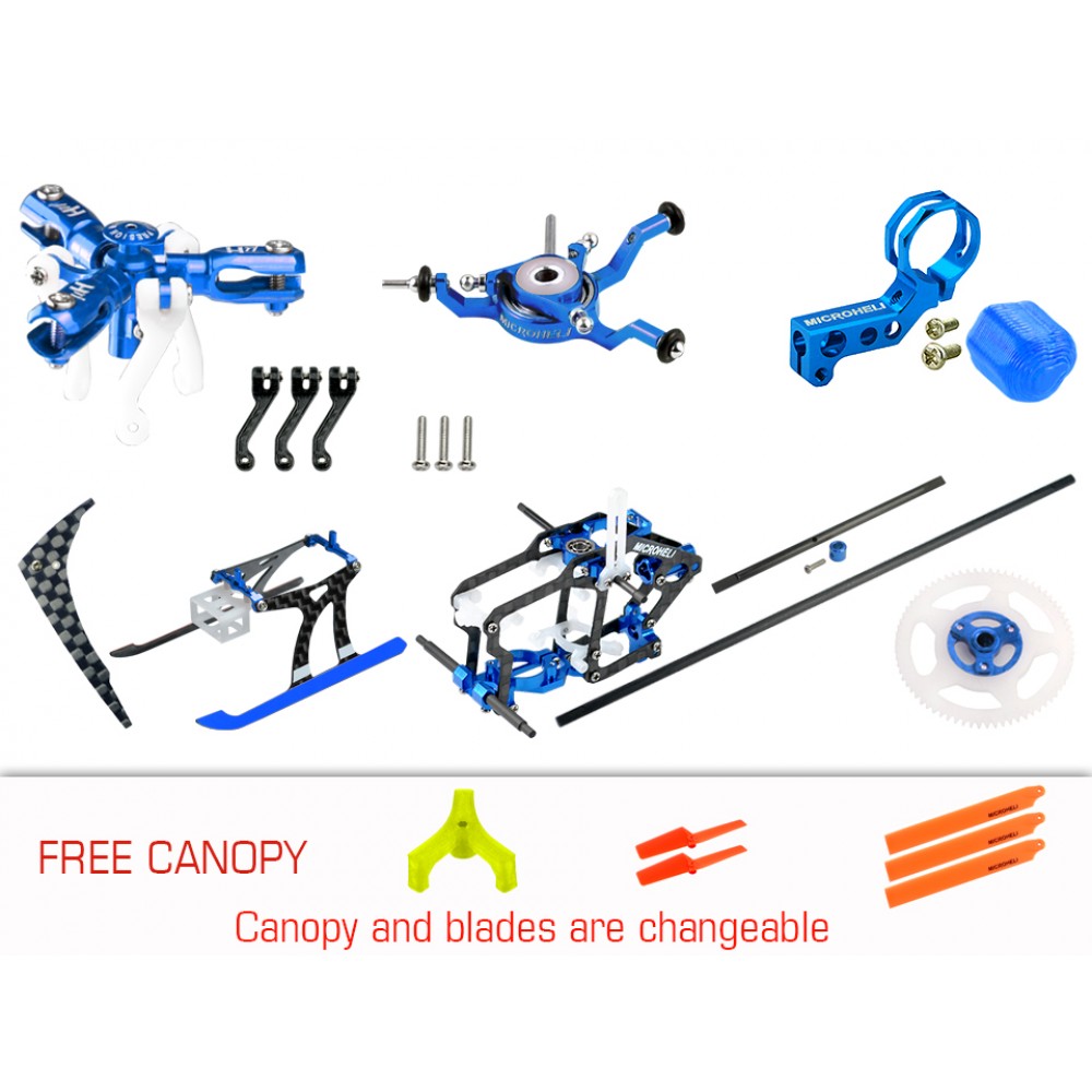 CNC Triple Blades Performance Package (BLUE) - BLADE NANO S2 / S3