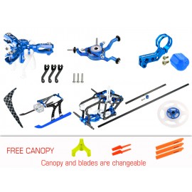 CNC Triple Blades Performance Package (BLUE) - BLADE NANO S2 / S3