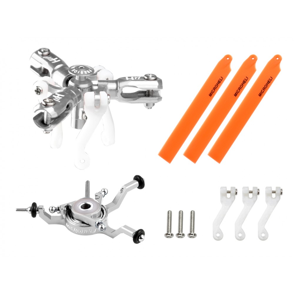 CNC Triple Orange Blades Conversion Set - BLADE NANO CPX / CPS / S2 / S3