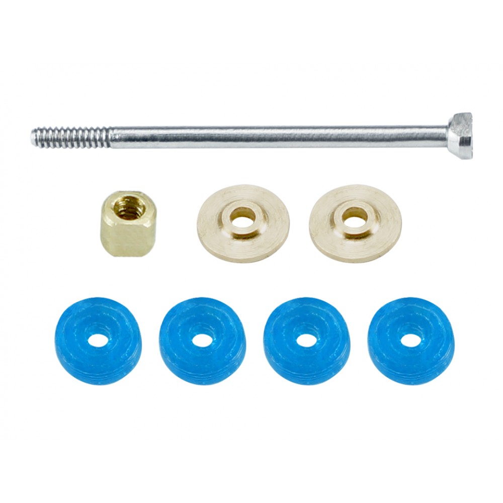 Precision CNC Hardened Steel Feathering Shaft Set - BLADE NANO CPX / CPS / S2 / S3