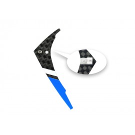 Carbon Fiber Vertical Fin set (BL) - BLADE mSR S / Nano CPX / CPS / S2 / S3