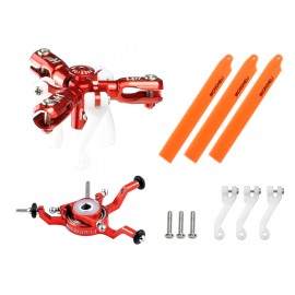 CNC Triple Orange Blades Conversion Set (RED) - BLADE NANO CPX / CPS / S2 / S3