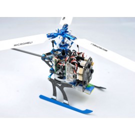 Aluminum/Carbon Fiber/Delrin Main Frame (RED) - BLADE NANO S2 / S3