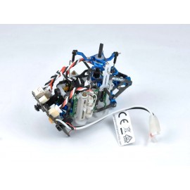 Aluminum/Carbon Fiber/Delrin Main Frame (RED) - BLADE NANO S2 / S3