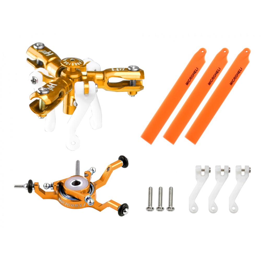 CNC Triple Orange Blades Conversion Set (GOLD) - BLADE NANO CPX / CPS / S2 / S3
