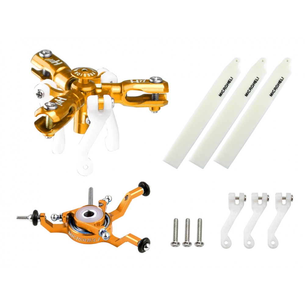 CNC Triple Blades Conversion set (GOLD) - BLADE NANO CPX / CPS / S2 / S3