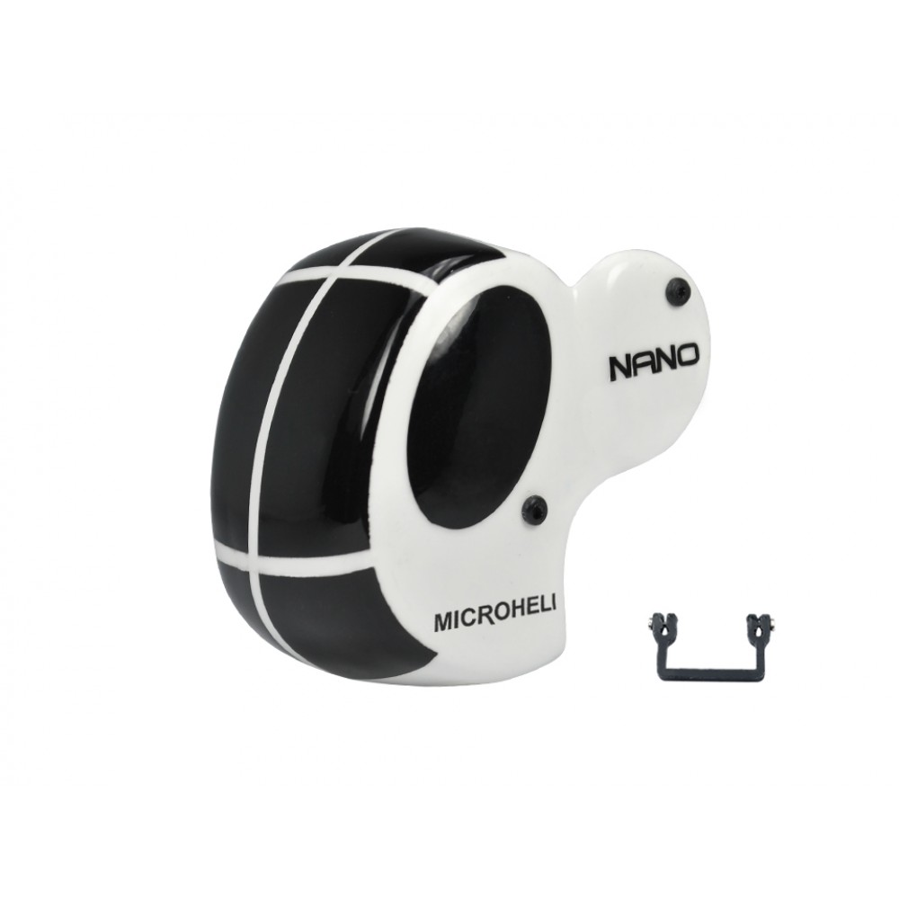 Airbrush Fiberglass Dragonfly Canopy (BW) - BLADE NANO CPX / S2 / S3