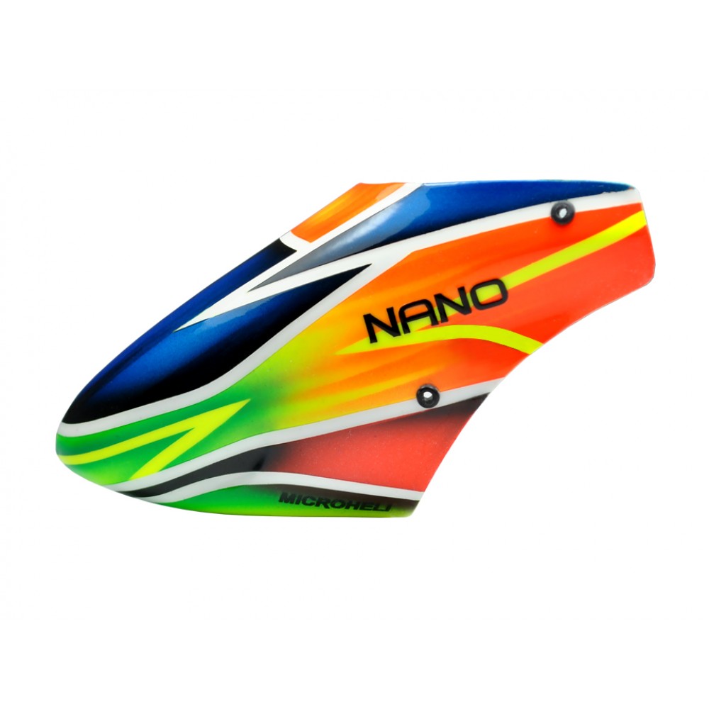 Airbrush Fiberglass Green Exoct Canopy - BLADE NANO CPX / S2 / S3