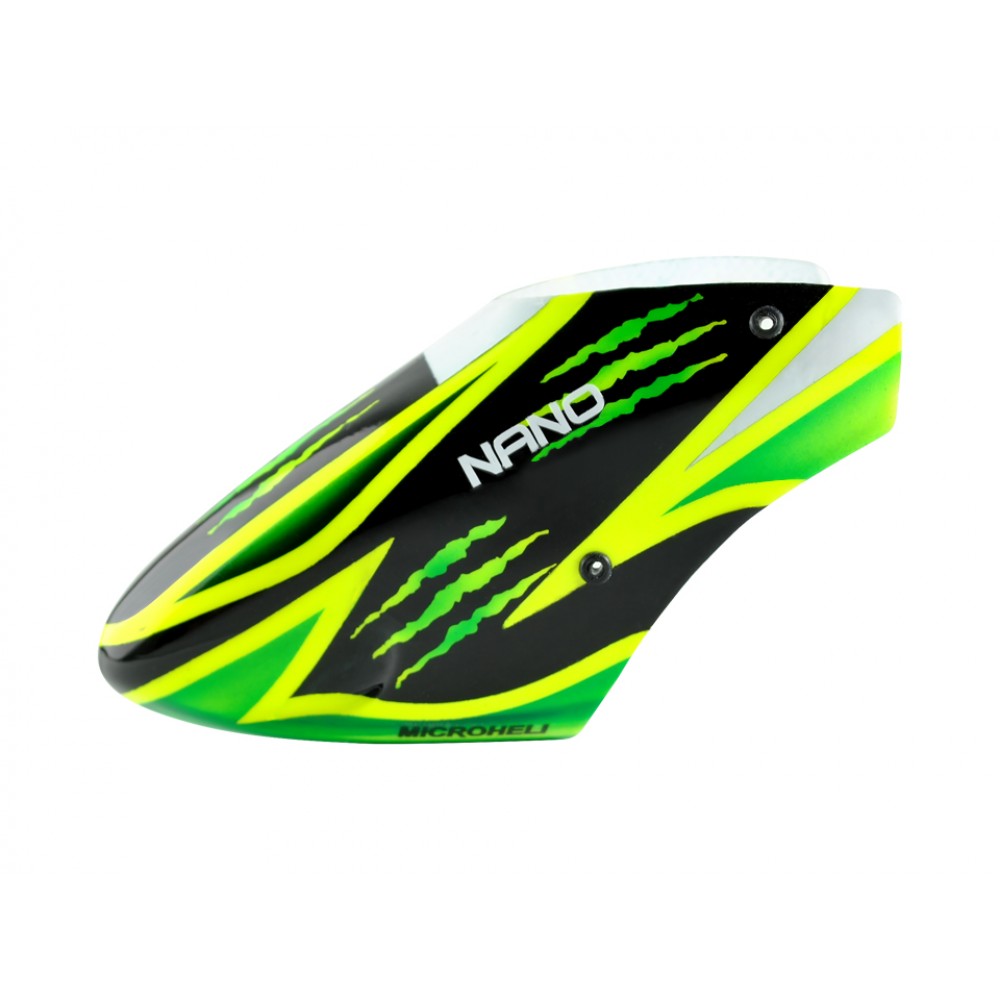 Airbrush Fiberglass Green Scratch Canopy - BLADE NANO CPX / S2 / S3