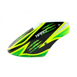 Airbrush Fiberglass Green Scratch Canopy - BLADE NANO CPX / S2 / S3