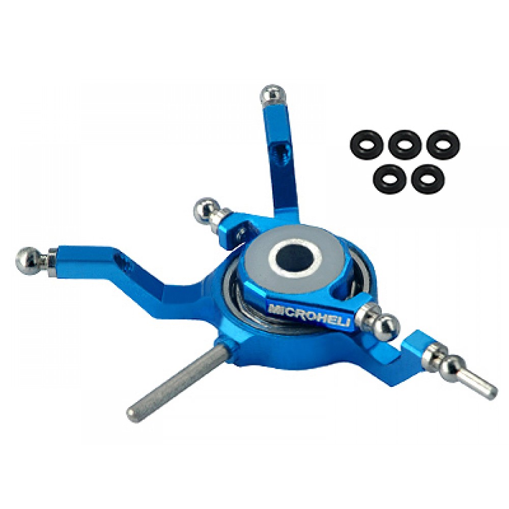 Precision CNC Aluminum Swashplate (BLUE) - BLADE NANO CPX / CPS / S2 / S3