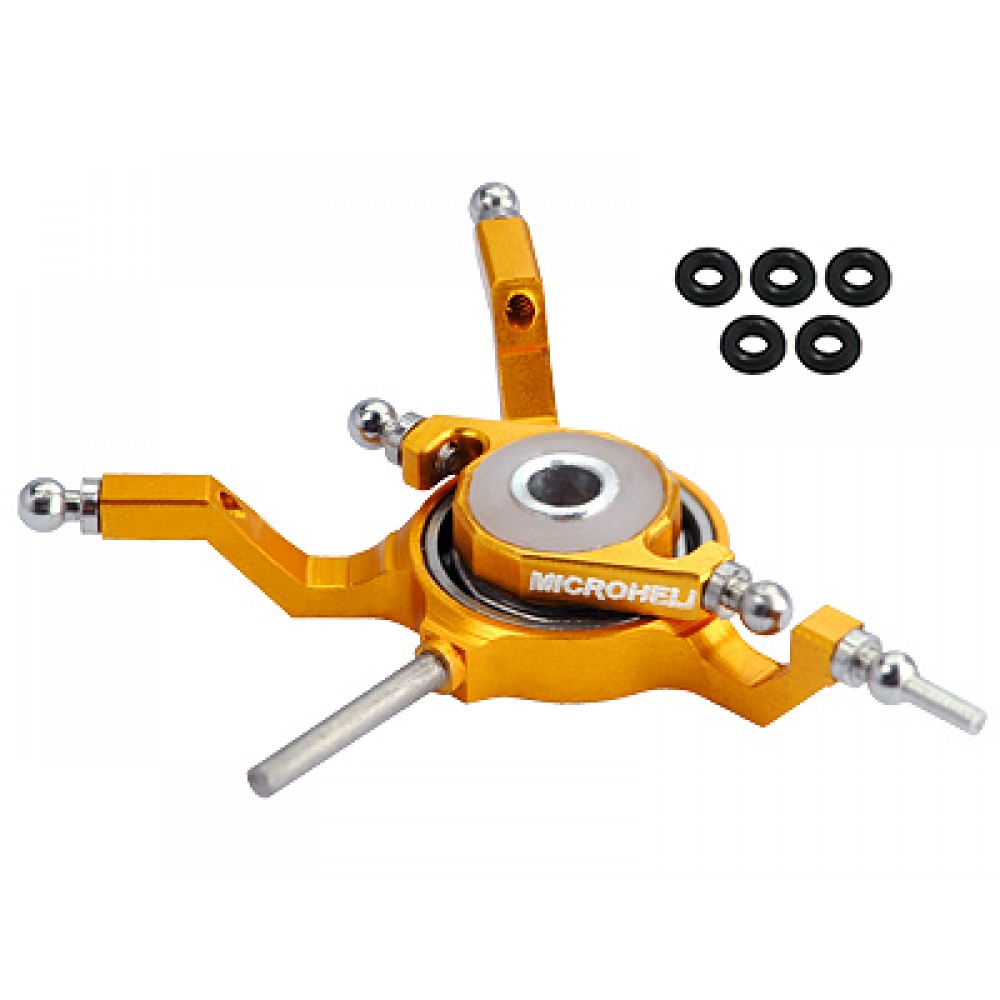 Precision CNC Aluminum Swashplate (GOLD) - BLADE NANO CPX / CPS / S2 / S3