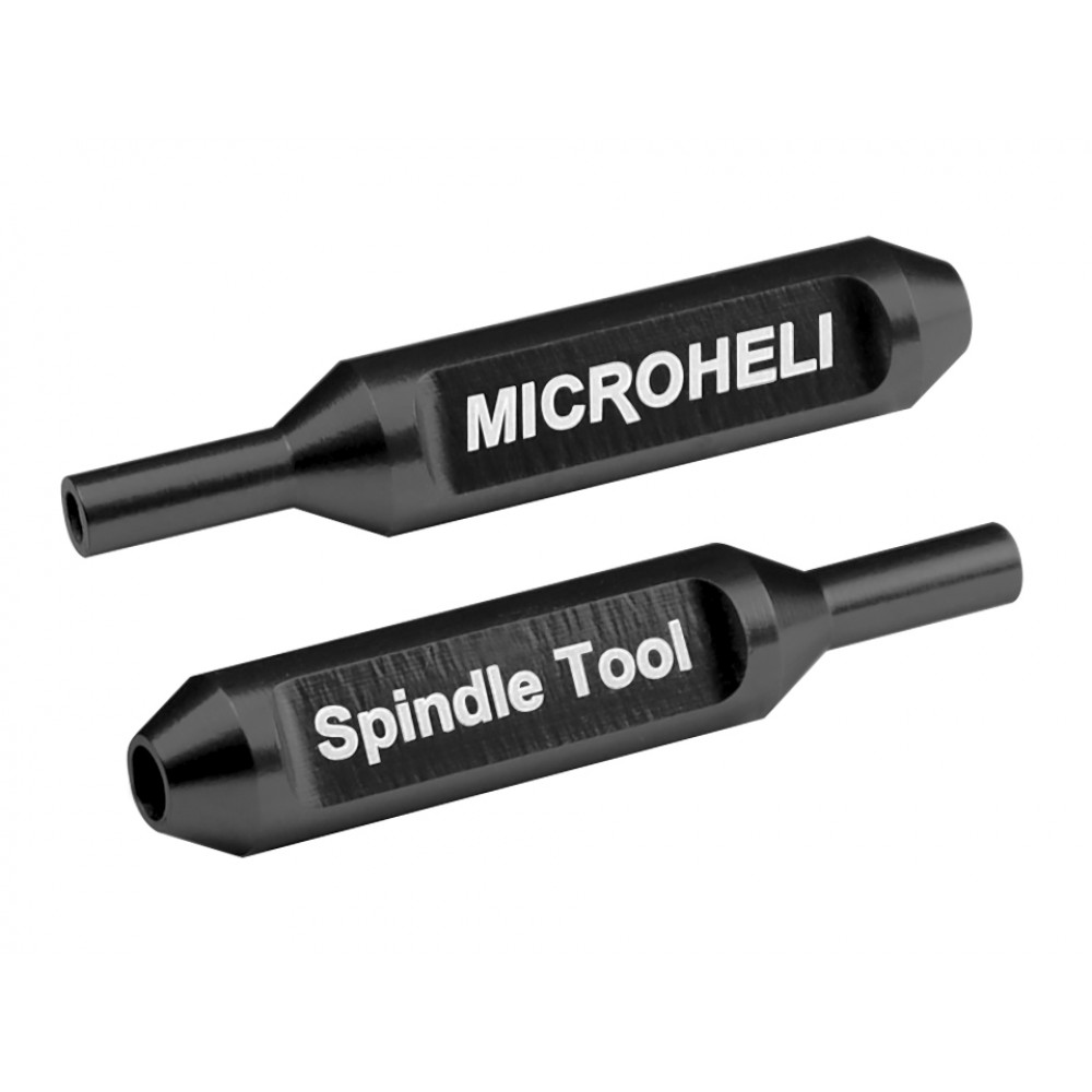 Aluminum Spindle Shaft Tool set (BLACK) - BLADE NANO CPX / CPS / S2 / S3