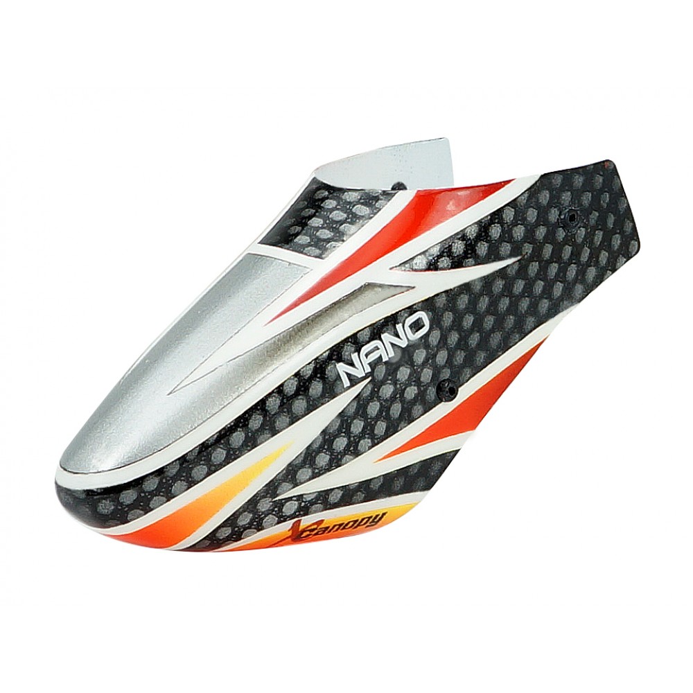 XCanopy Airbrush Fiberglass Conterret Canopy - BLADE NANO CPX / S2 / S3