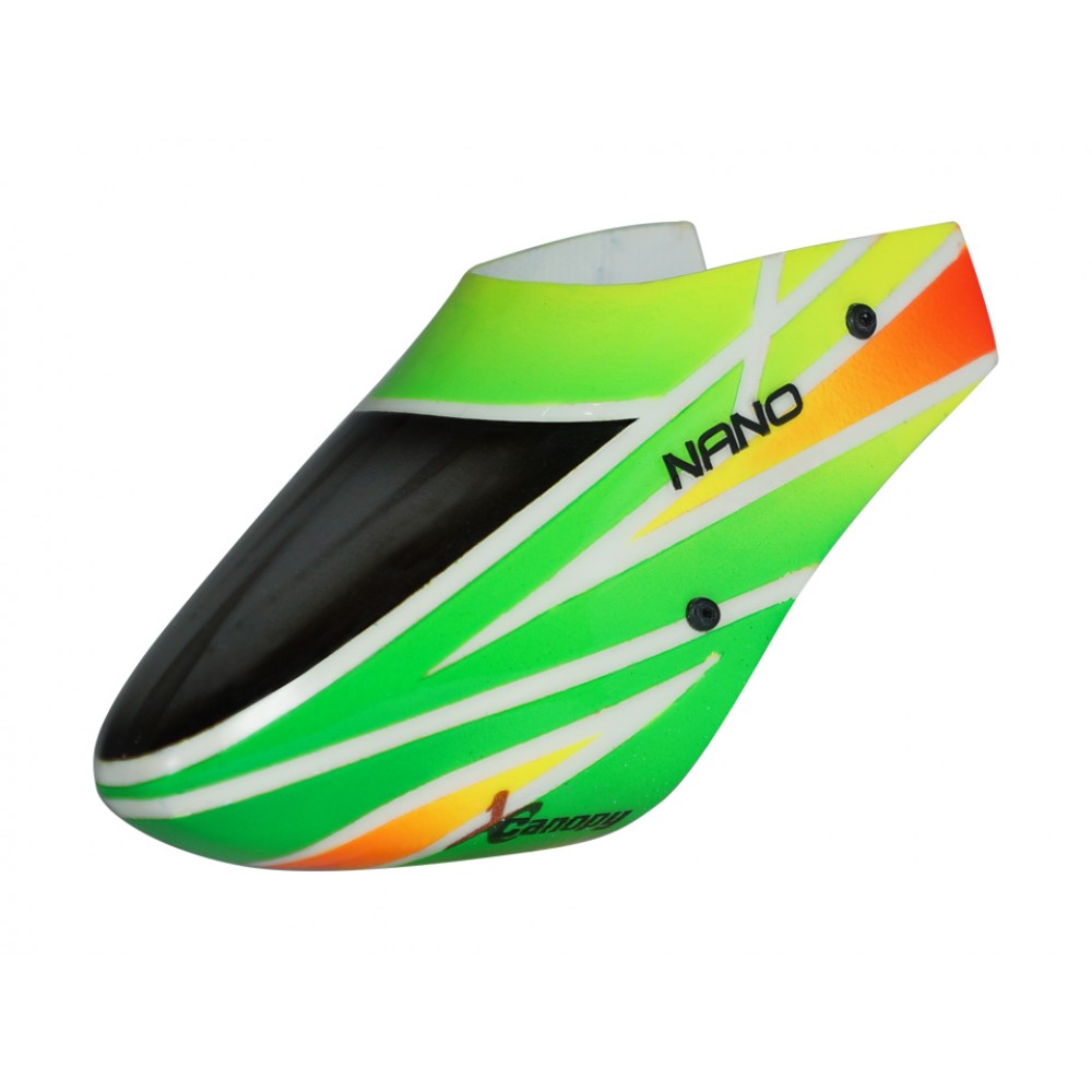 XCanopy Airbrush Fiberglass Greerafer Canopy - BLADE NANO CPX / S2 / S3