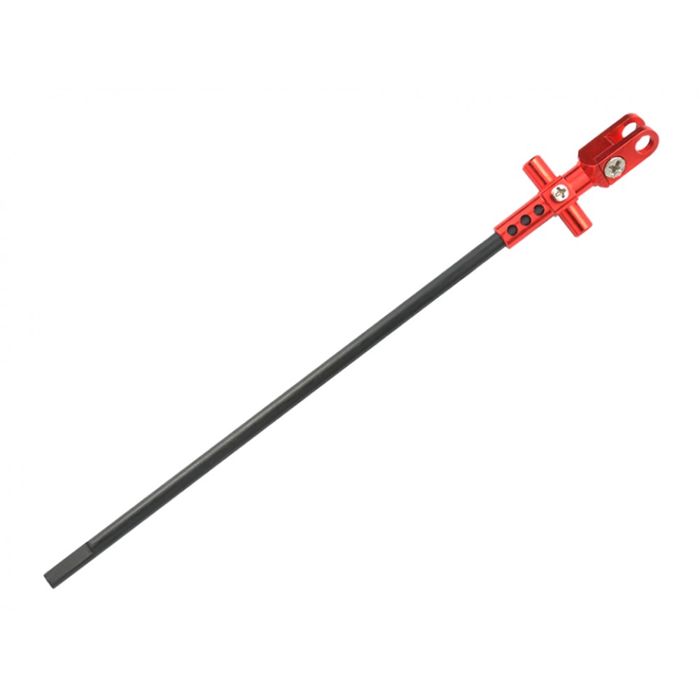 Precision CNC Main Rotor Hub/InnerShaft Set (RED) - BLADE SCOUT CX