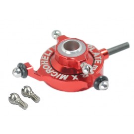 Precision CNC Aluminum Swashplate (RED) - BLADE mSR X/S