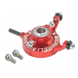 Precision CNC Aluminum Swashplate (RED) - BLADE mSR X/S