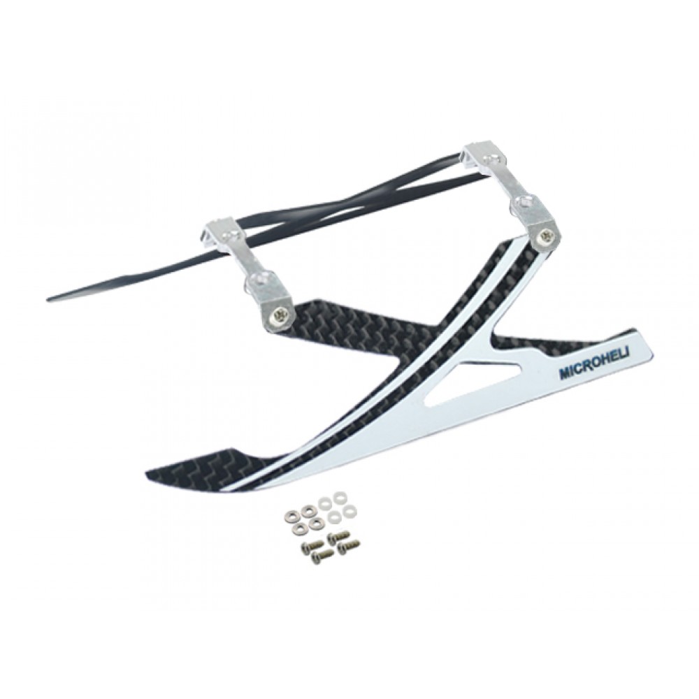 Aluminum/Carbon Fiber Landing Gear "X" Style (WT) - BLADE 120 S / S2