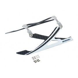 Aluminum/Carbon Fiber Landing Gear "X" Style (WT) - BLADE 120 S / S2