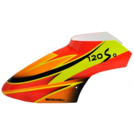 Airbrush Fiberglass Fallen Maple Canopy - BLADE 120 S / S2