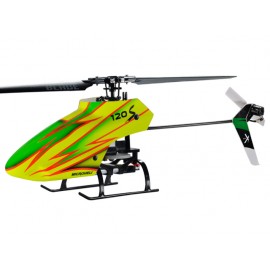 Airbrush Fiberglass Flash Canopy - BLADE 120 S / S2