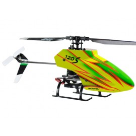 Airbrush Fiberglass Flash Canopy - BLADE 120 S / S2