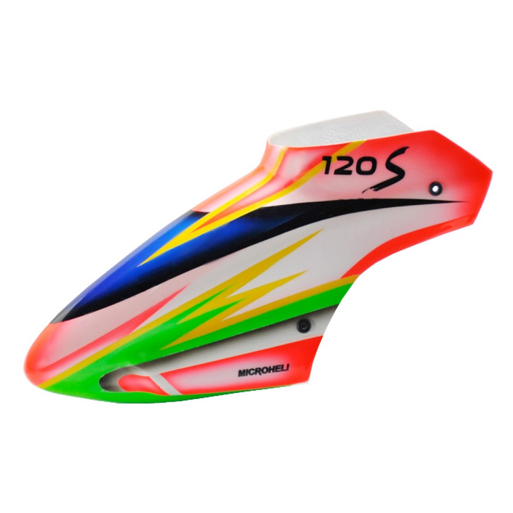 Airbrush Fiberglass Maxga Canopy - BLADE 120 S / S2