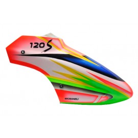 Airbrush Fiberglass Maxga Canopy - BLADE 120 S / S2