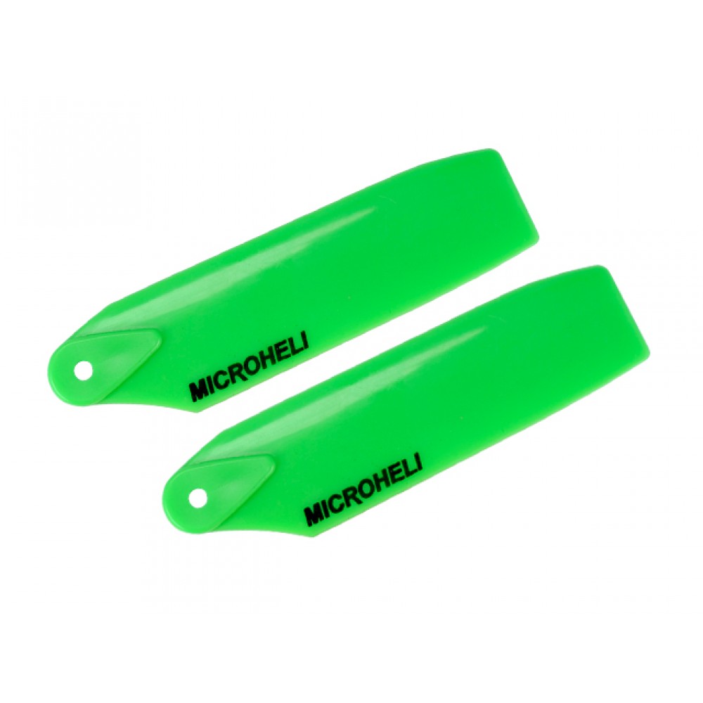 Plastic Tail Blade 73mm (GREEN)