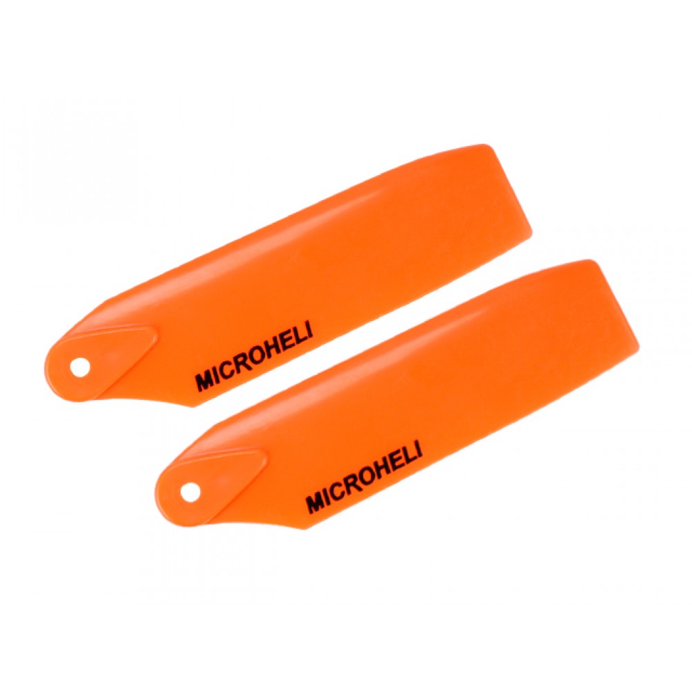 Plastic Tail Blade 73mm (ORANGE)