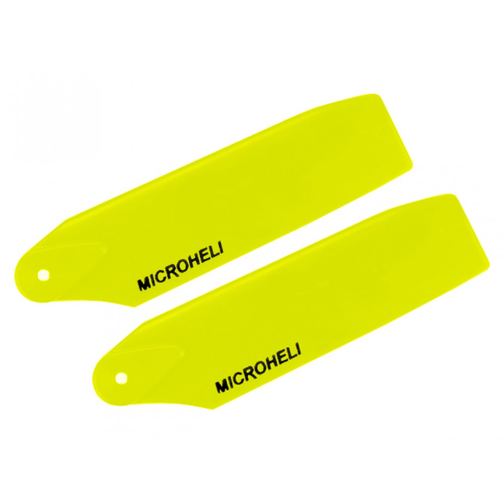 Plastic Tail Blade 82mm (YELLOW)