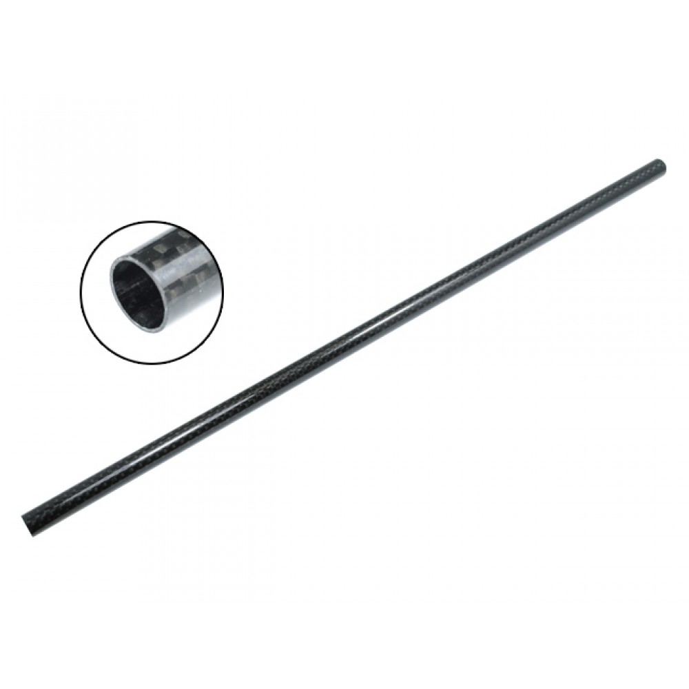 Hollow Carbon Tube 9.0 x 10 x 370mm