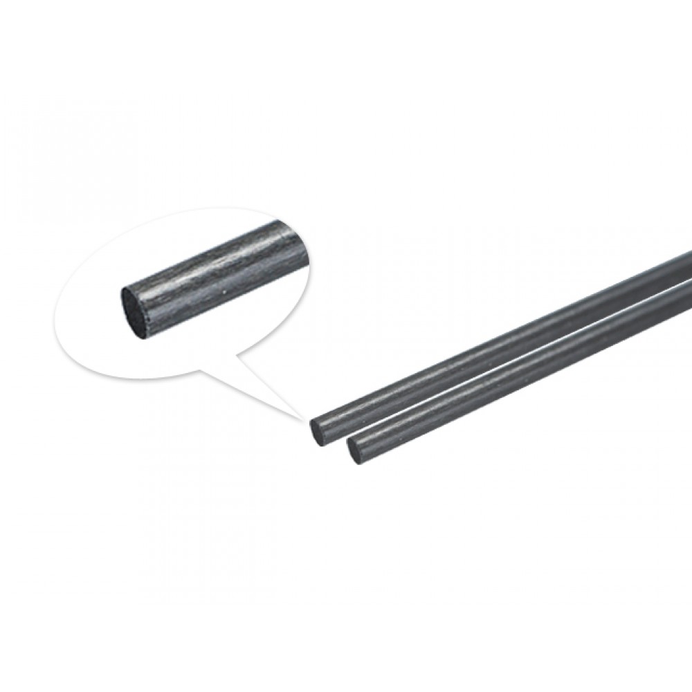 Solid Carbon Rod 1.5 x 200mm