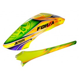 Airbrush Fiberglass Yellow Skull Fuselage - FORZA 700