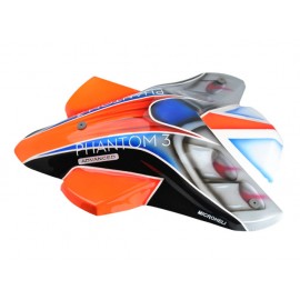 Airbrush Fiberglass Fire Jet Canopy (for MH-DJI005CF)