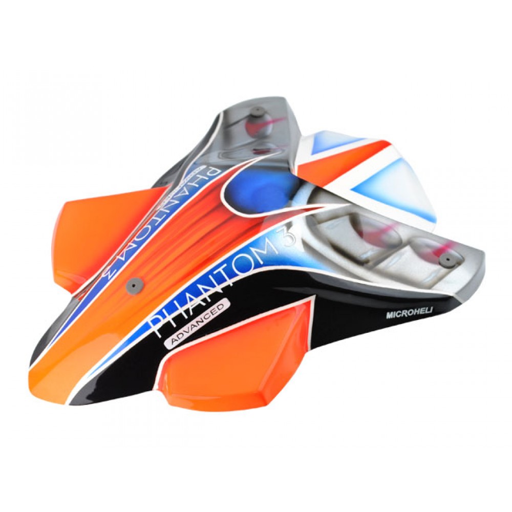 Airbrush Fiberglass Fire Jet Canopy (for MH-DJI005CF)