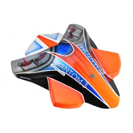 Airbrush Fiberglass Fire Jet Canopy (for MH-DJI005CF)