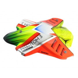 Airbrush Fiberglass Green Alien Canopy (for MH-DJI005CF)