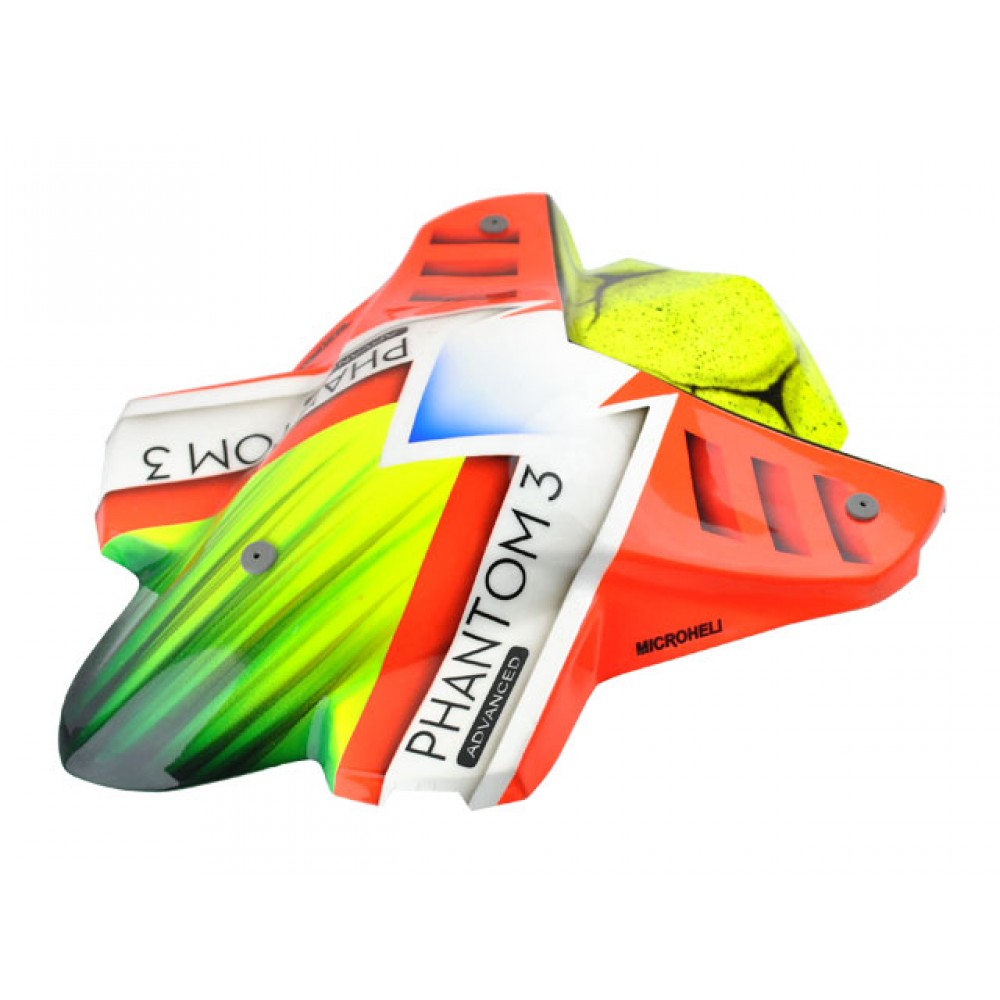 Airbrush Fiberglass Green Alien Canopy (for MH-DJI005CF)