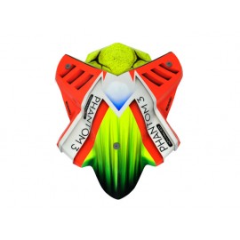 Airbrush Fiberglass Green Alien Canopy (for MH-DJI005CF)