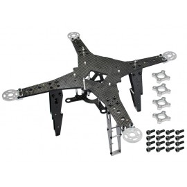 CNC AL/Carbon Fiber Advanced Quadcopter Kit - PHANTOM 3