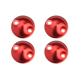 CNC Aluminum Propeller Adapter set (RED) - BABYHAWK 85mm
