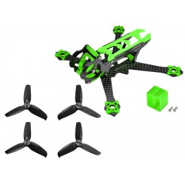 Carbon Fiber Frame (GREEN) with Props - EMAX Tinyhawk / Tinyhawk II Freestyle