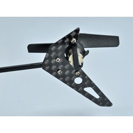Carbon Fiber Vertical Fin "B" Style - ESKY 150X / BLADE 70 S