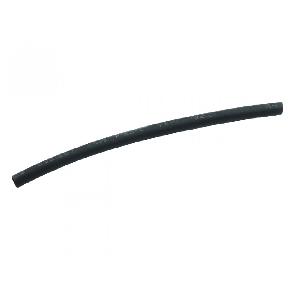 2mm High Ratio Heat Shrink Tubing 50cm Length (BLACK)