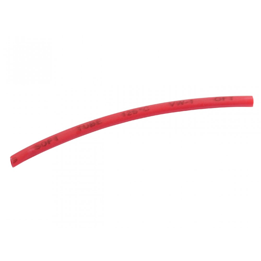2mm High Ratio Heat Shrink Tubing 50cm Length (RED)