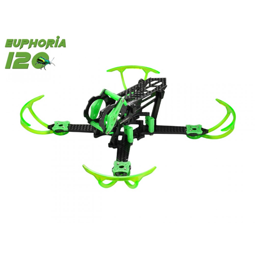 EUPHORIA 120 Racing Frame Kit (GREEN)