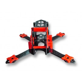 EUPHORIA 120 Racing Frame Kit (RED)