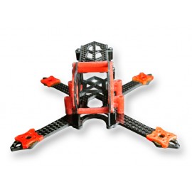 EUPHORIA 120 Racing Frame Kit (RED)